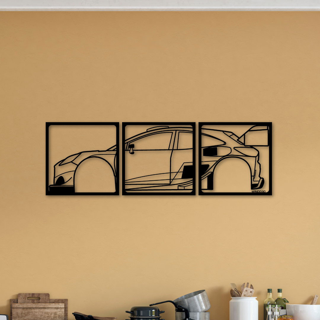 Ford Puma Hybrid WRC - 3 részes faldekor